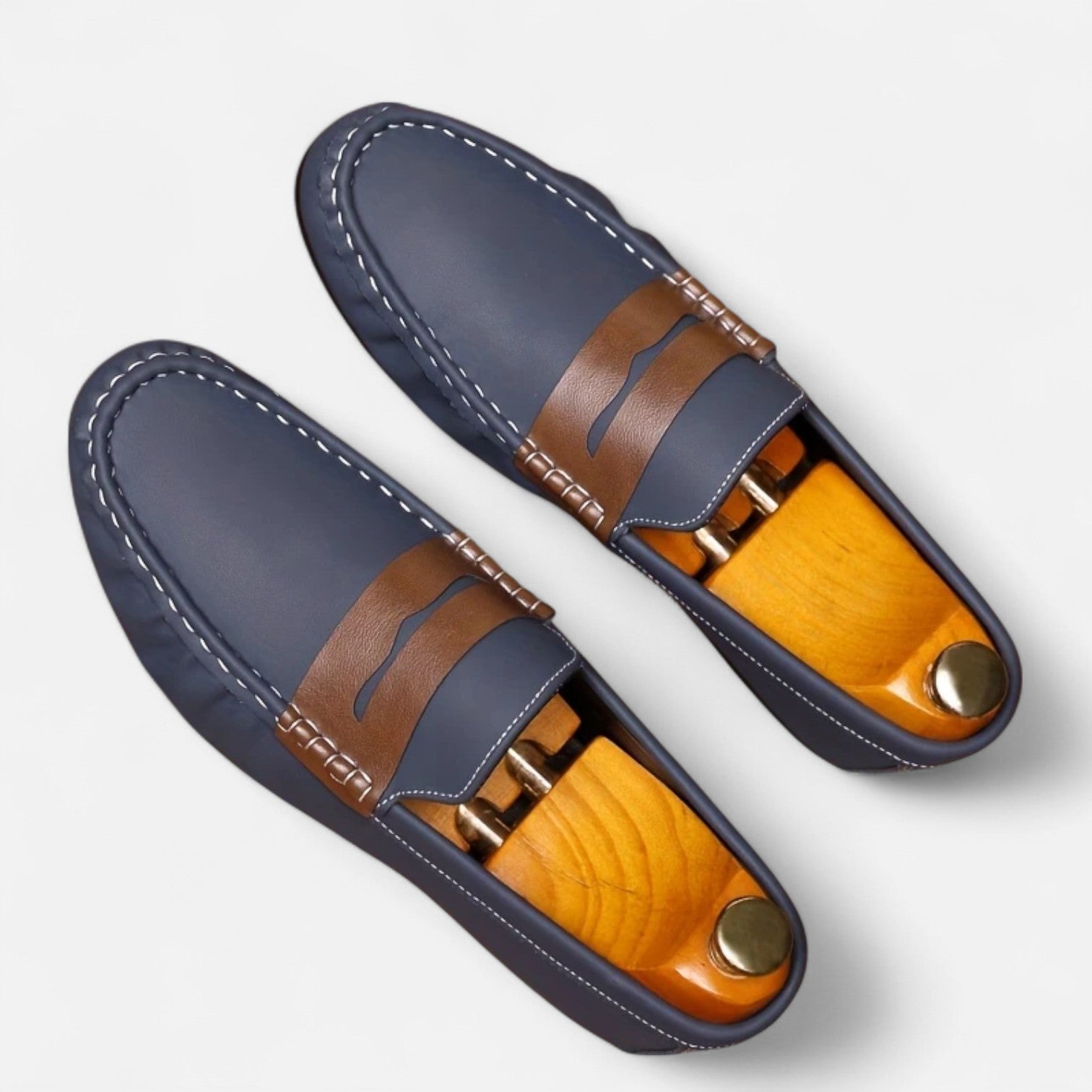 Maisonancien | Męskie penny loafers – klasyka i komfort