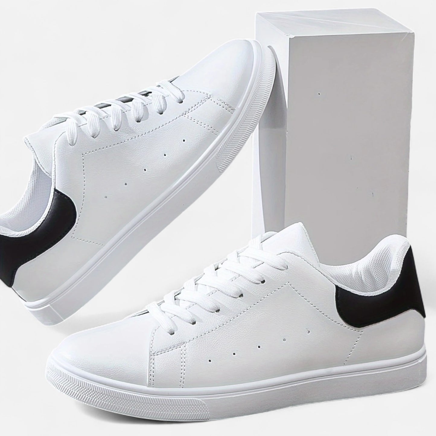 Maisonancien | Męskie sneakersy ze skóry – komfortowy preppy szyk
