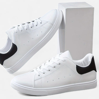 Maisonancien | Męskie sneakersy ze skóry – komfortowy preppy szyk