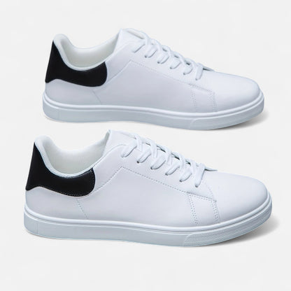 Maisonancien | Męskie sneakersy ze skóry – komfortowy preppy szyk