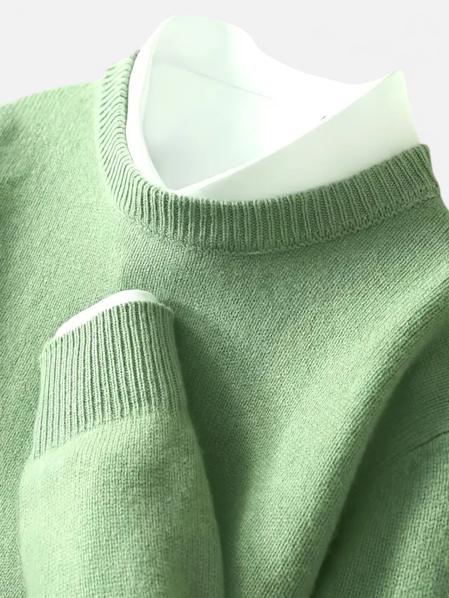 Maisonancien | Męski Sweter Crew Neck – Klasyka Jesień/Zima