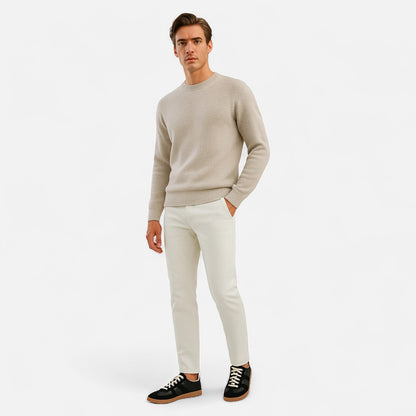 Maisonancien | Mężczyzna Skórzane Sneakersy Low-Top w Stylu Heritage