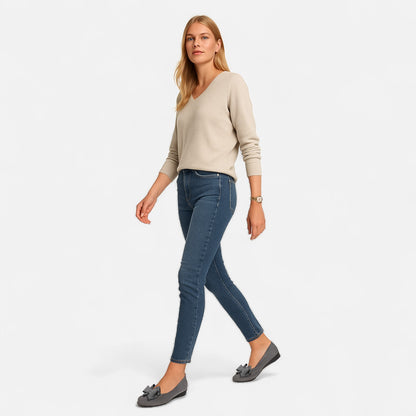 Maisonancien | Kobieta Eleganckie Slip-On na Platformie z Kokardą