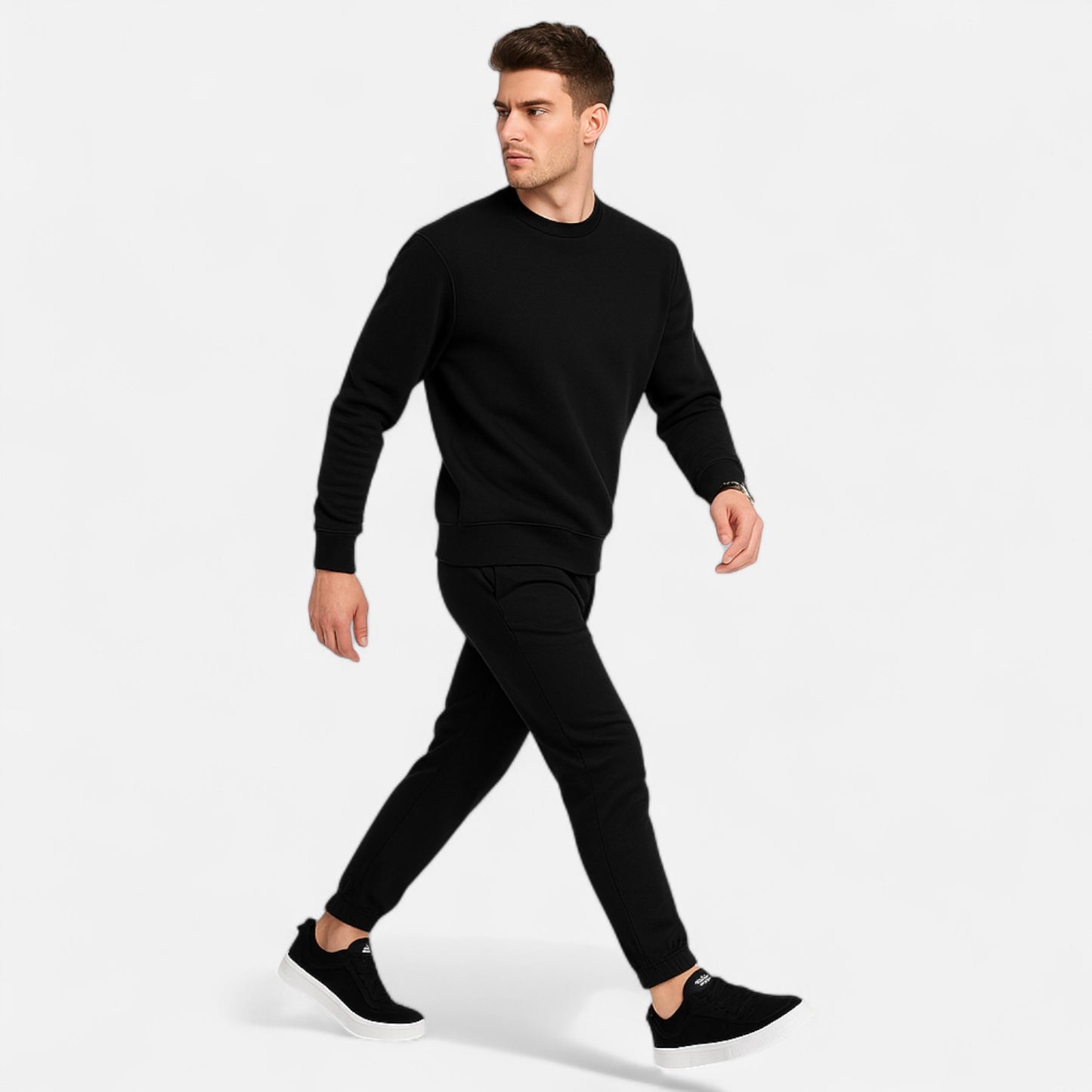 Maisonancien | Męskie sneakersy klasyczne – biały spód & styl Ivy