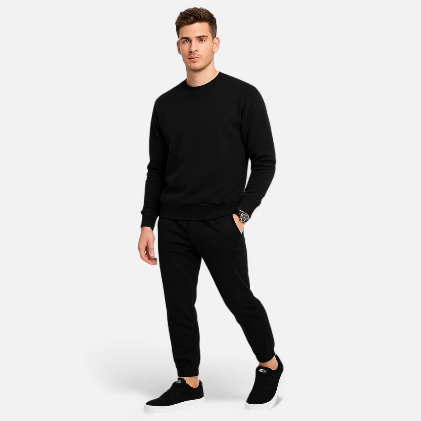 Maisonancien | Męskie sneakersy klasyczne – biały spód & styl Ivy