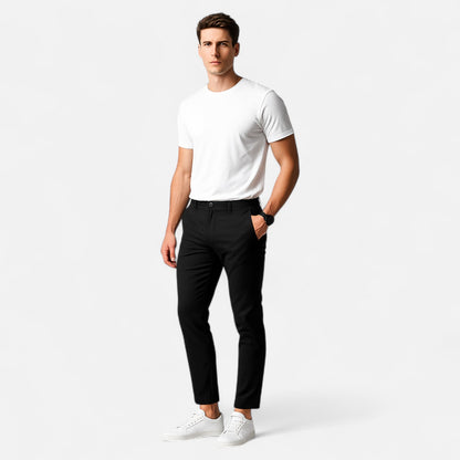 Maisonancien | Męskie spodnie slim – miejska elegancja całoroczna