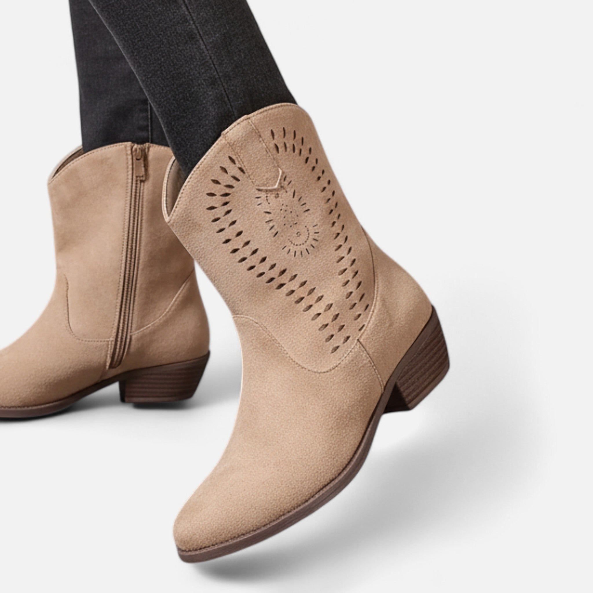 Maisonancien | Damskie botki Chelsea w stylu preppy