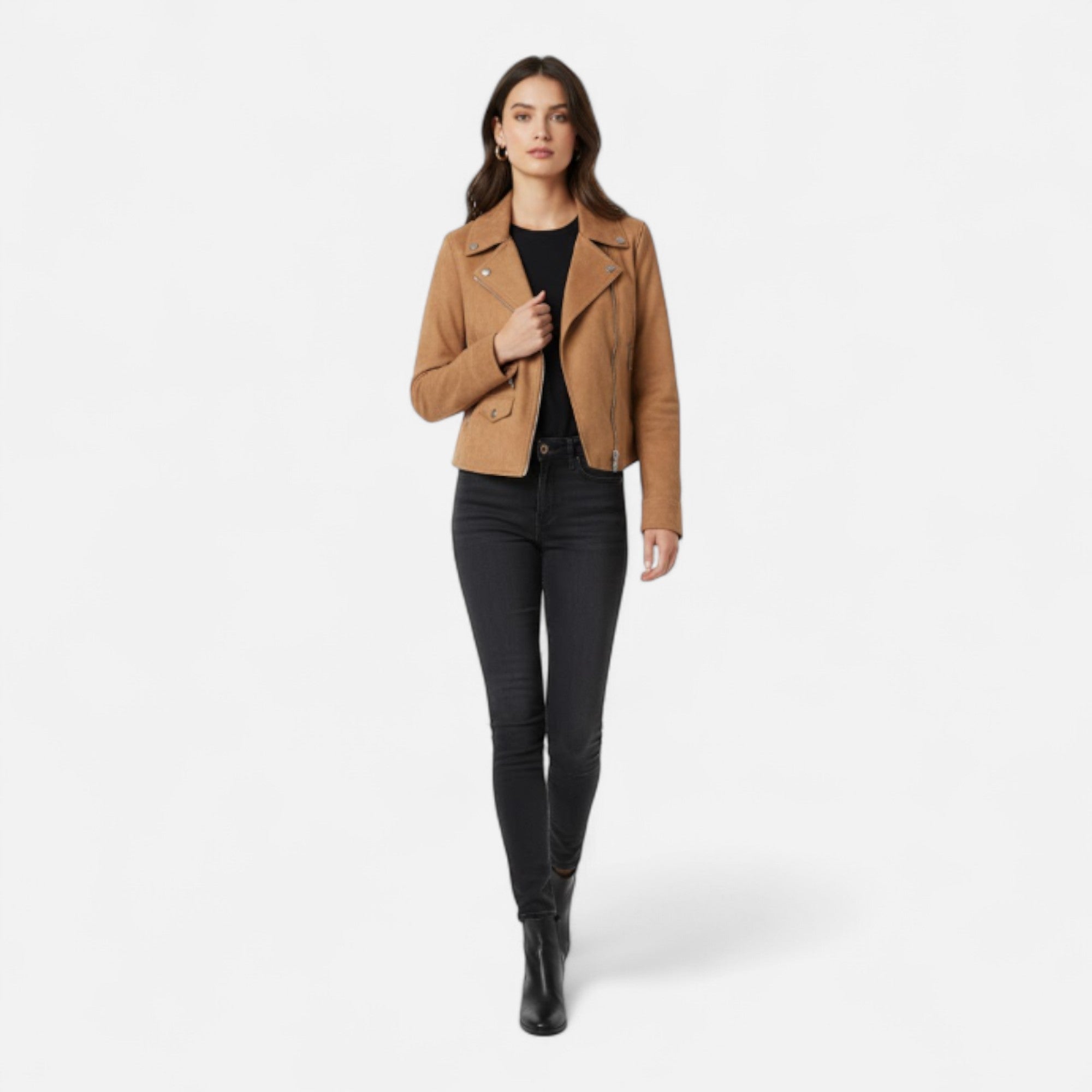 Maisonancien | Damska kurtka z zamszu Penelope Heritage