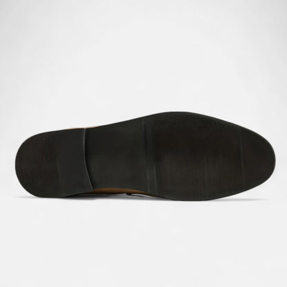 Maisonancien | Męskie loafersy tassel – skórzany Oxford szyk