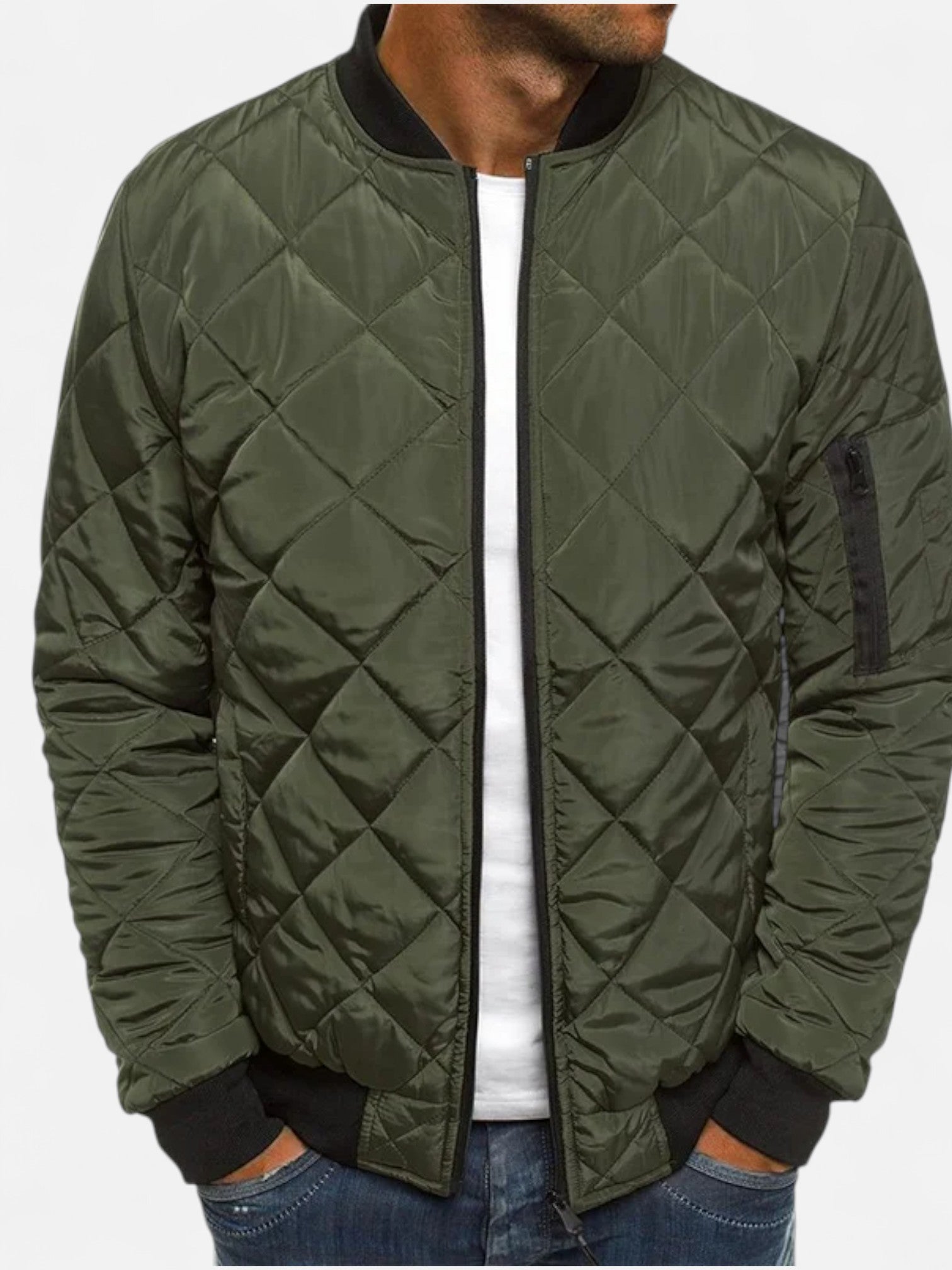 Maisonancien | Męska Kurtka Bomber – Klasyka i Styl