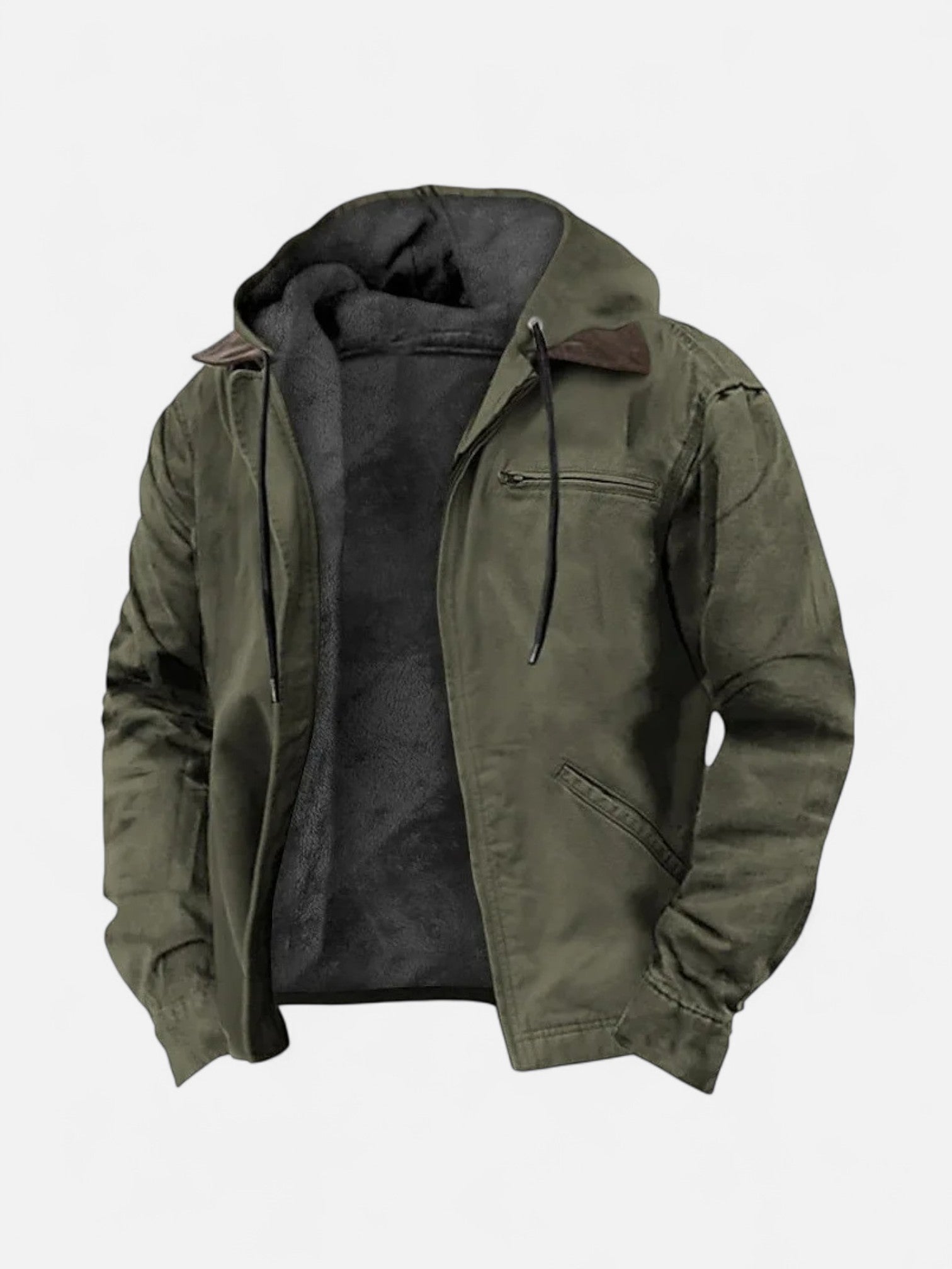 Maisonancien | Męska Kurtka Premium – Ekoskóra & Komfort Zimy