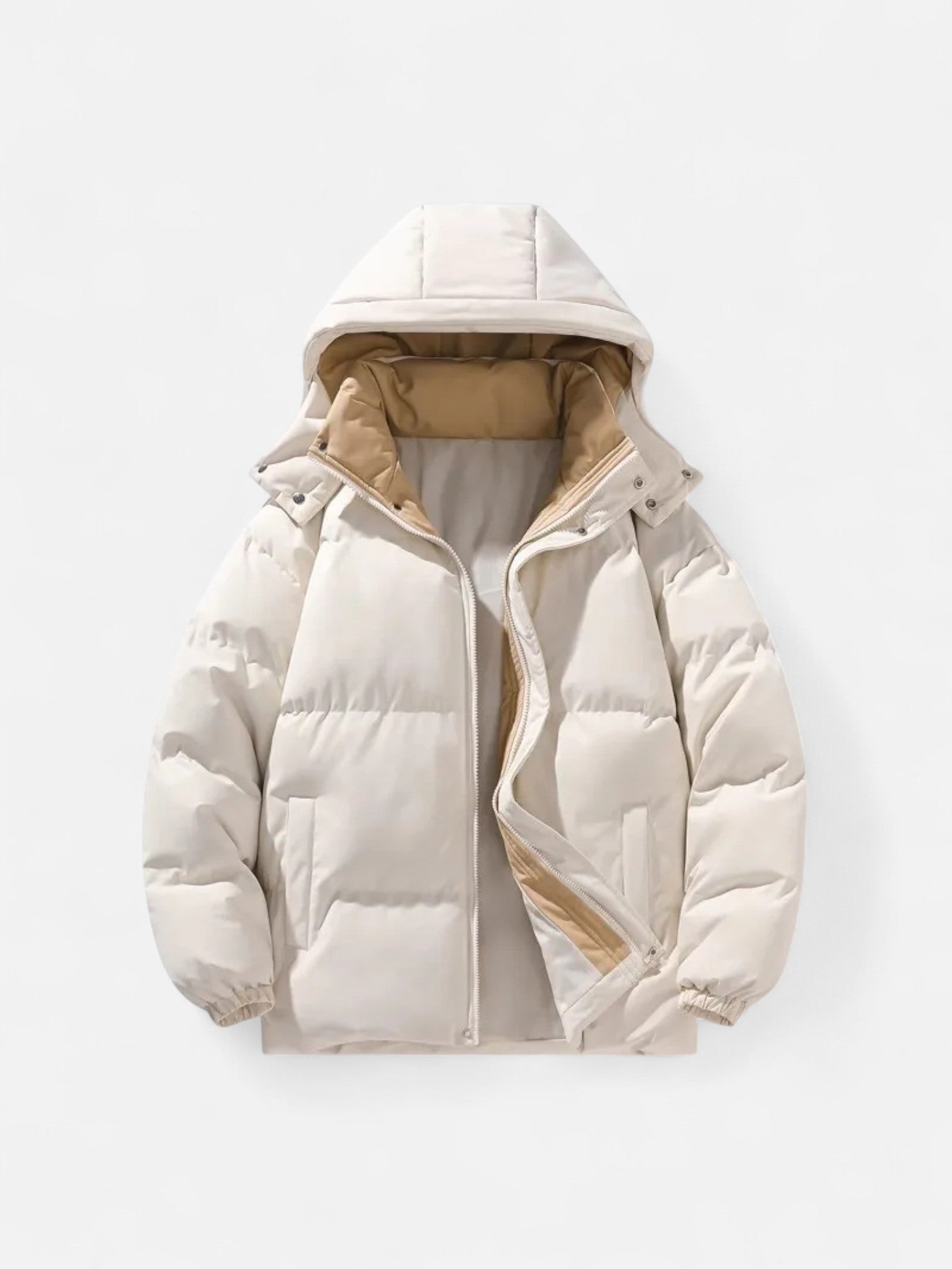 Maisonancien | Męska Parka z Kapturem – Luźna, Ciepła i Wiatroszczelna