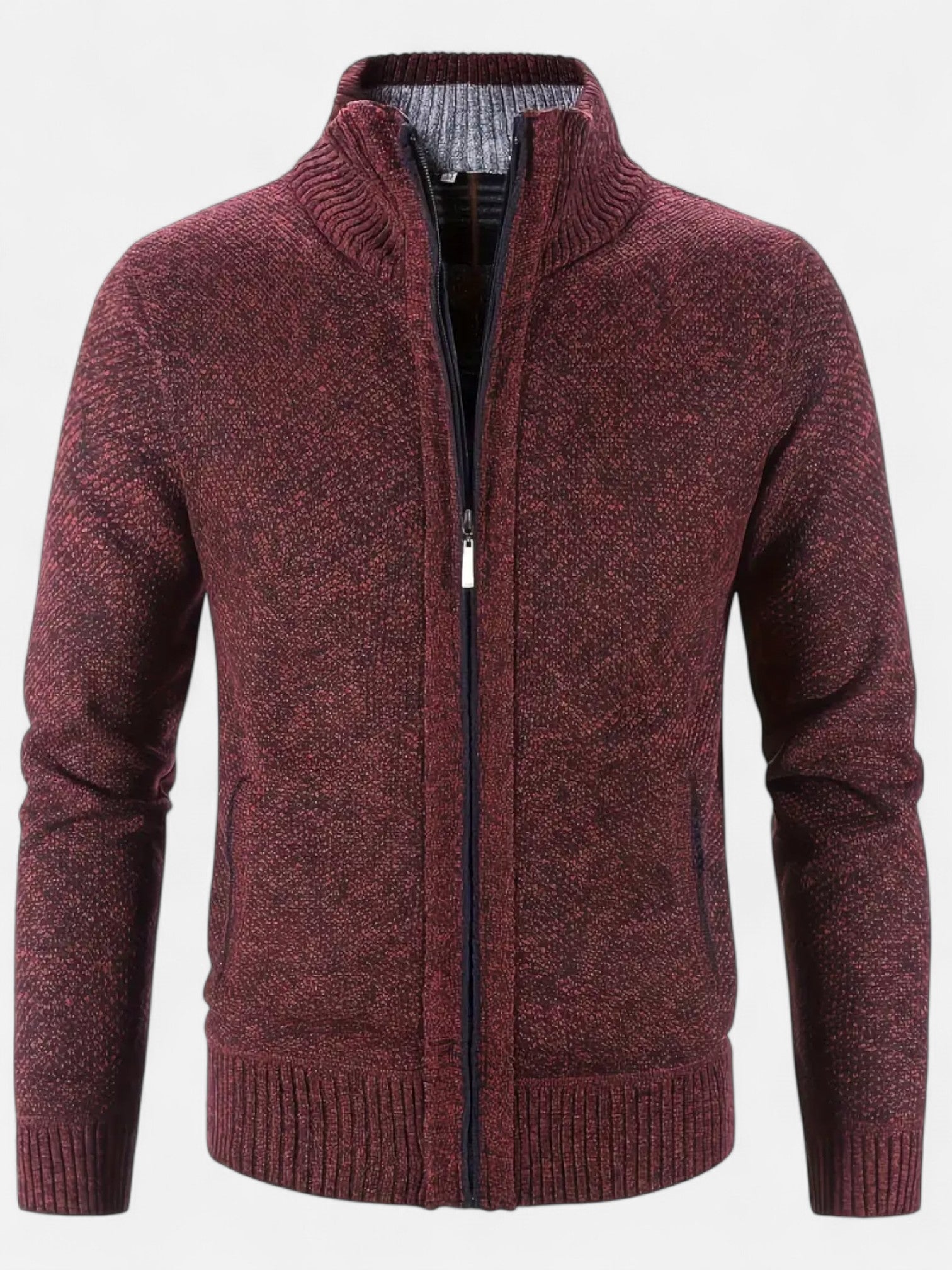 Maisonancien | Męski Sweter Zimowy na Zamek – Golf i Dzianina Premium