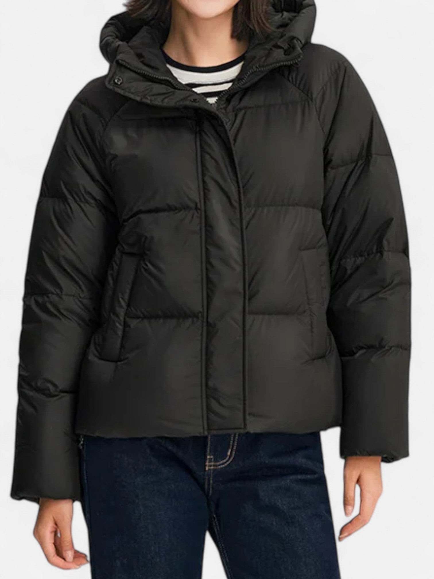 Maisonancien | Damska Kurtka Puchowa – Three-Proof z Kapturem