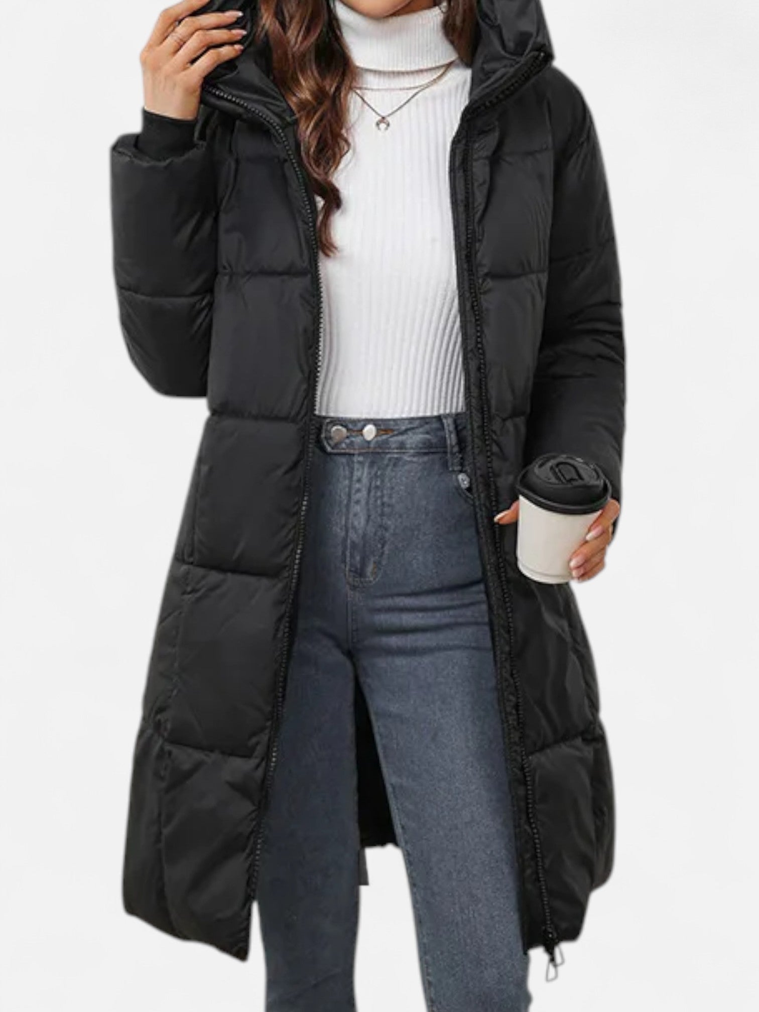 Maisonancien | Damska zimowa parka z grubym ociepleniem