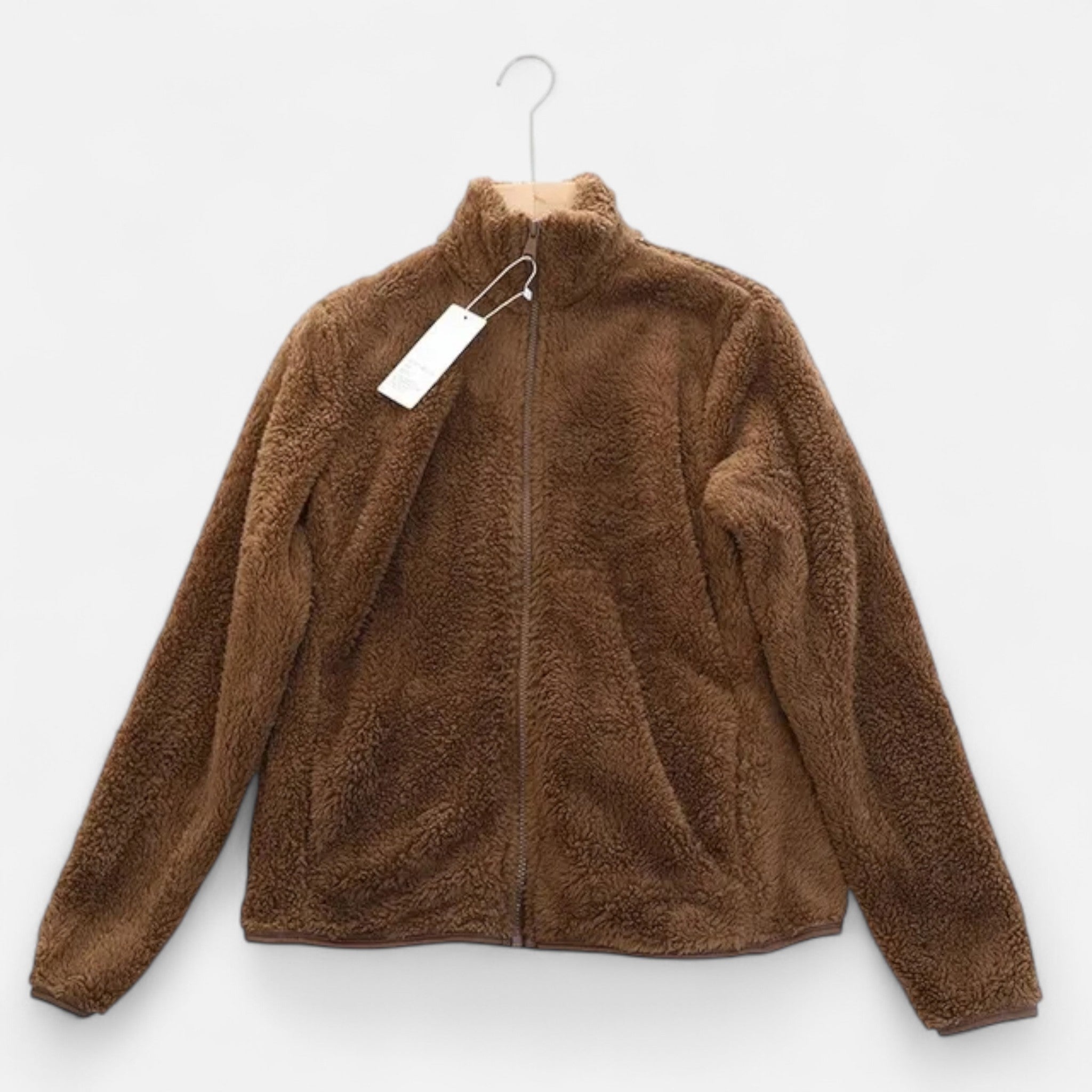 Maisonancien | Damski zimowy płaszcz z polaru dwustronny