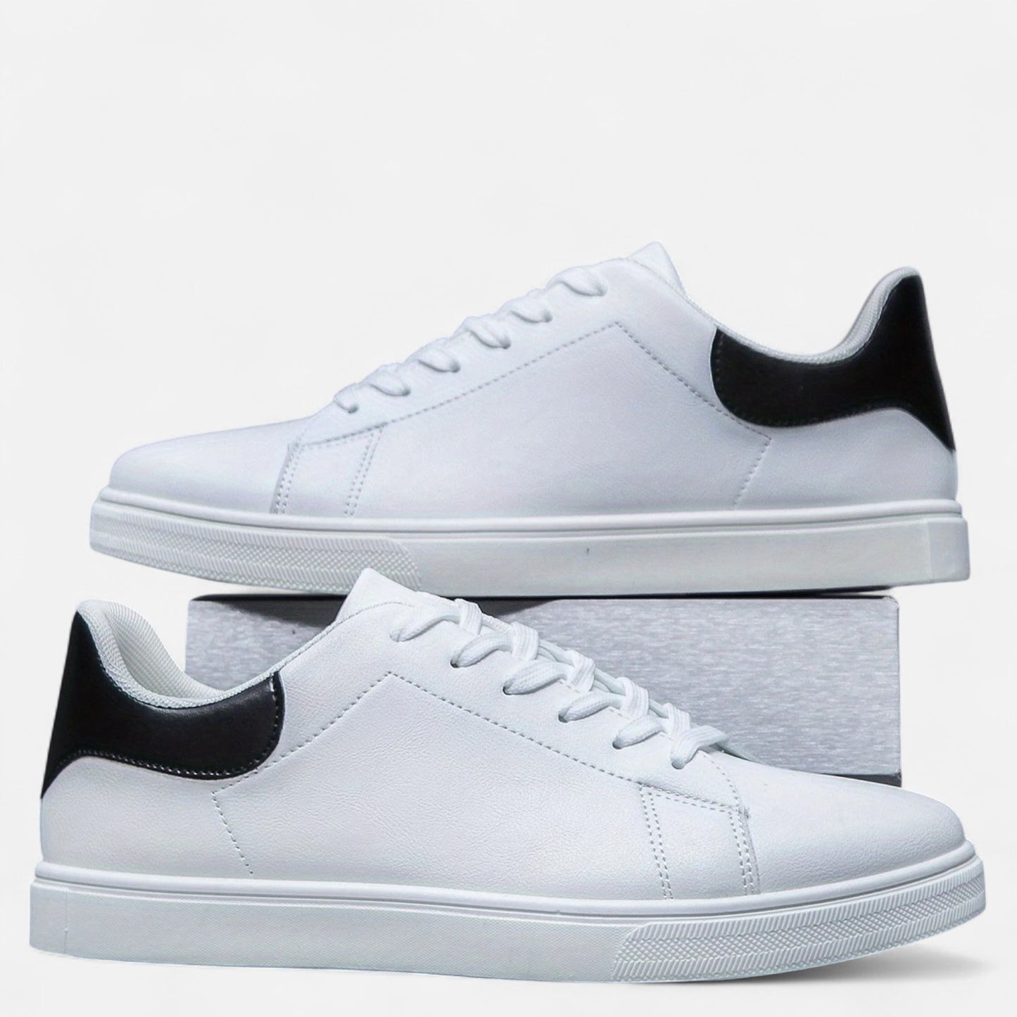 Maisonancien | Męskie sneakersy ze skóry – komfortowy preppy szyk