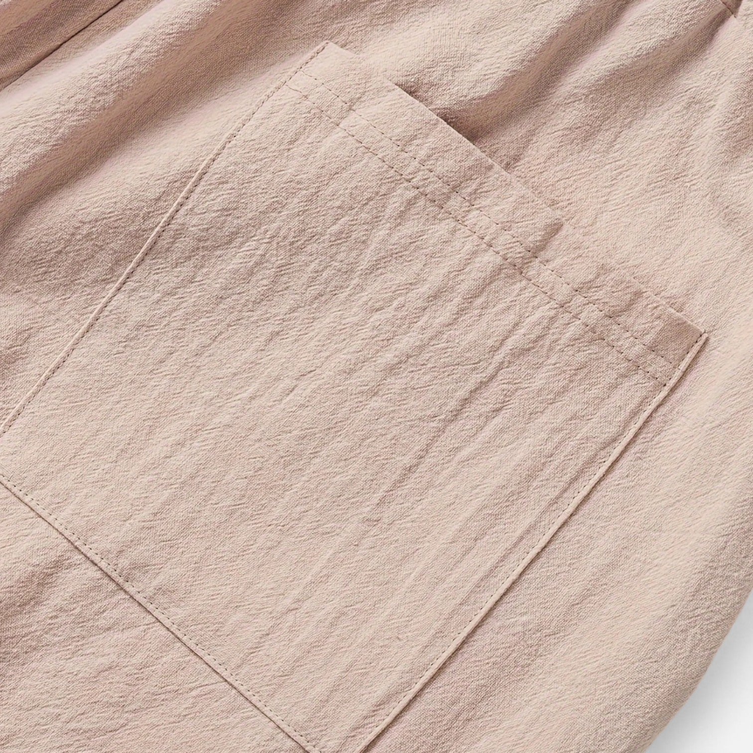 Maisonancien | Męskie spodnie lin & coton – nadmorski minimalizm