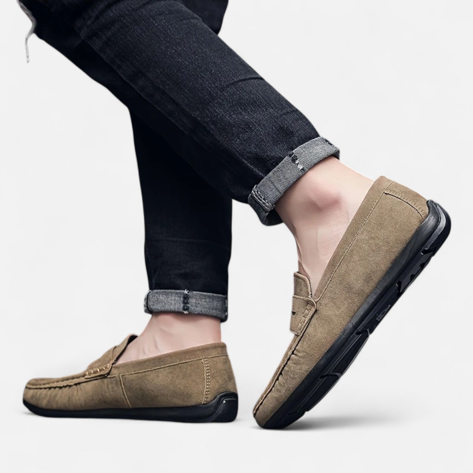 Maisonancien | Męskie penny loafers – klasyka i komfort