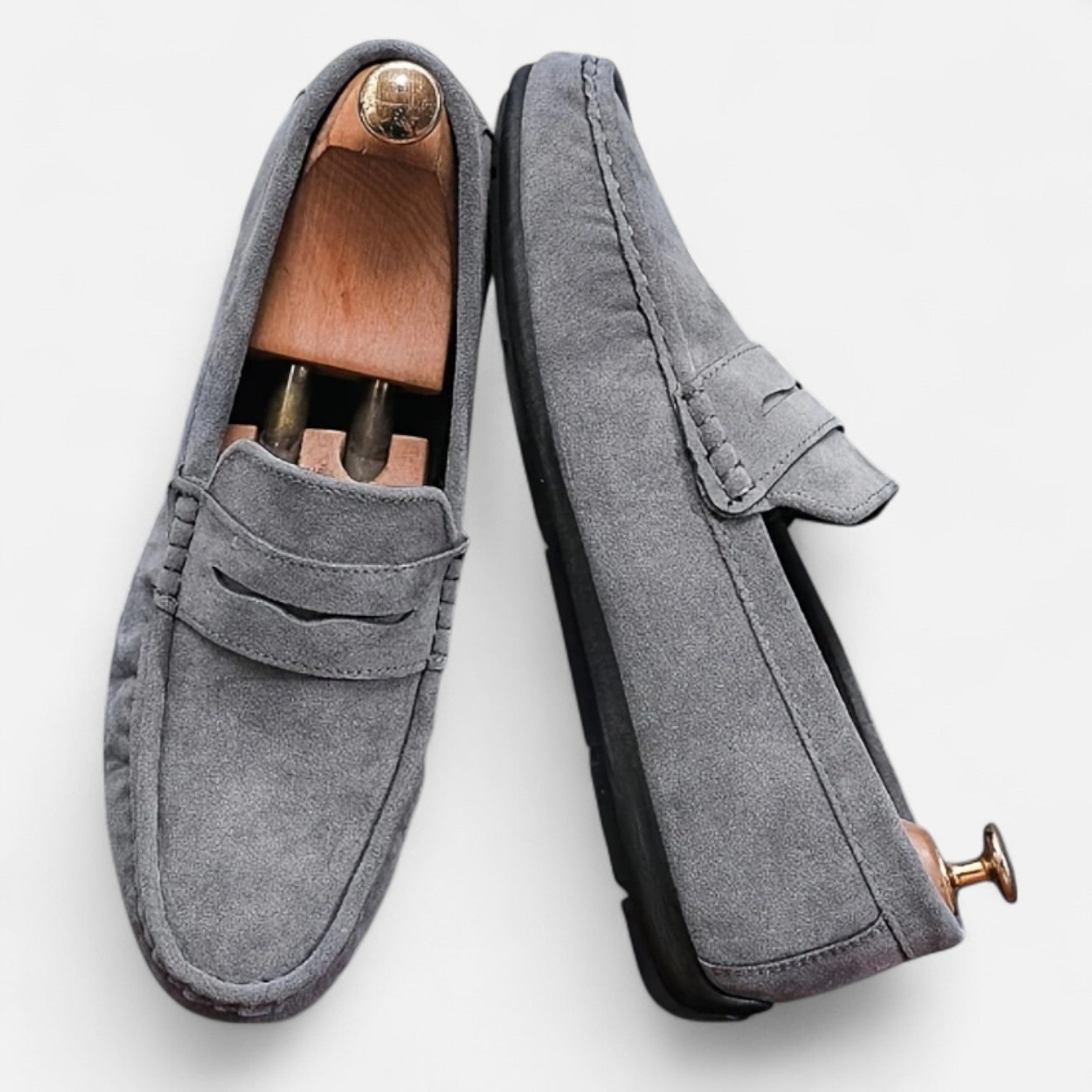 Maisonancien | Męskie penny loafers – klasyka i komfort