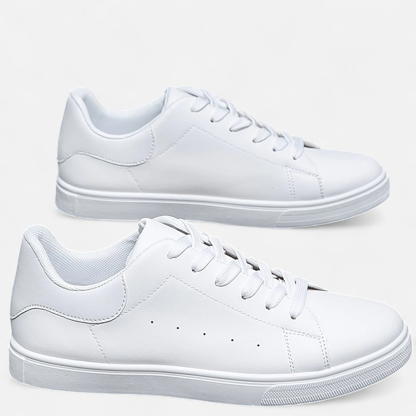 Maisonancien | Męskie sneakersy ze skóry – komfortowy preppy szyk