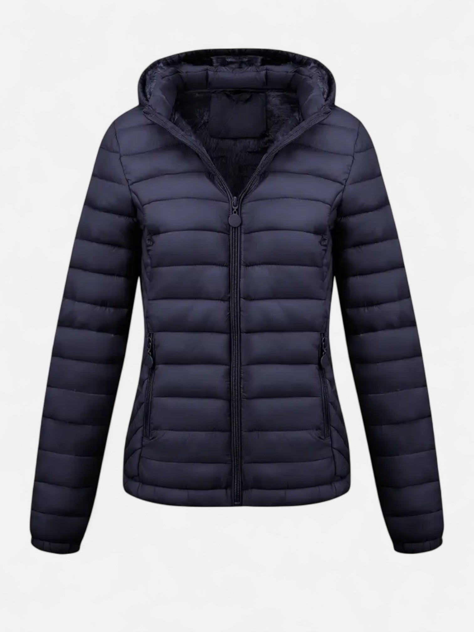 Maisonancien | Damska Lekka Kurtka Zimowa z Kapturem – Elegancja i Komfort