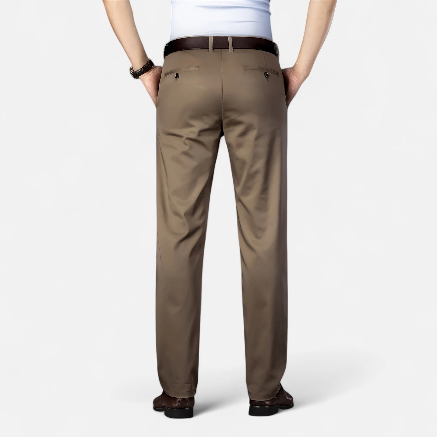 Maisonancien | Męskie spodnie business – styl angielski codzienny