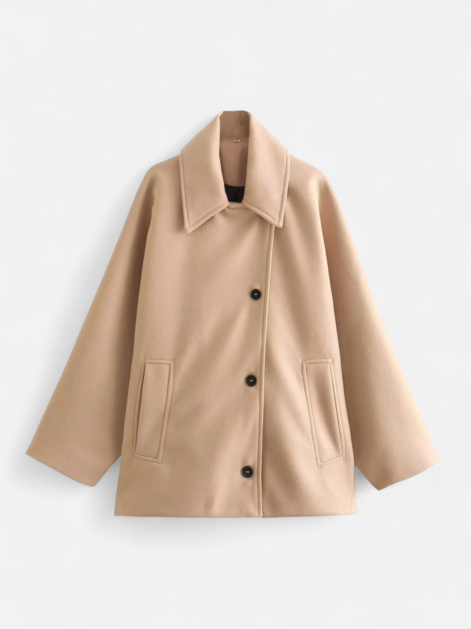 Maisonancien | Damski oversize’owy długi płaszcz trench