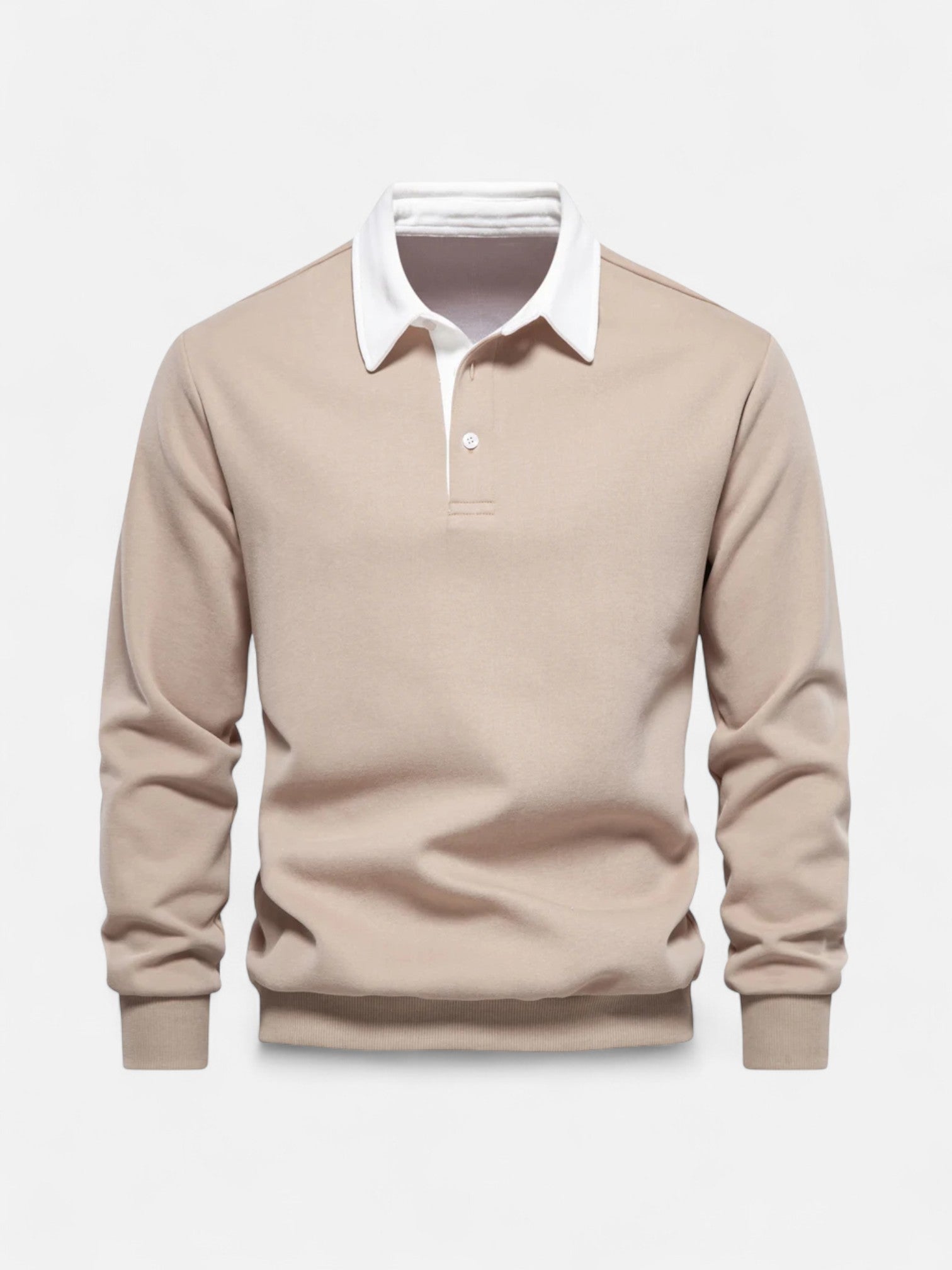 Maisonancien | Męska bluza polo z kołnierzem