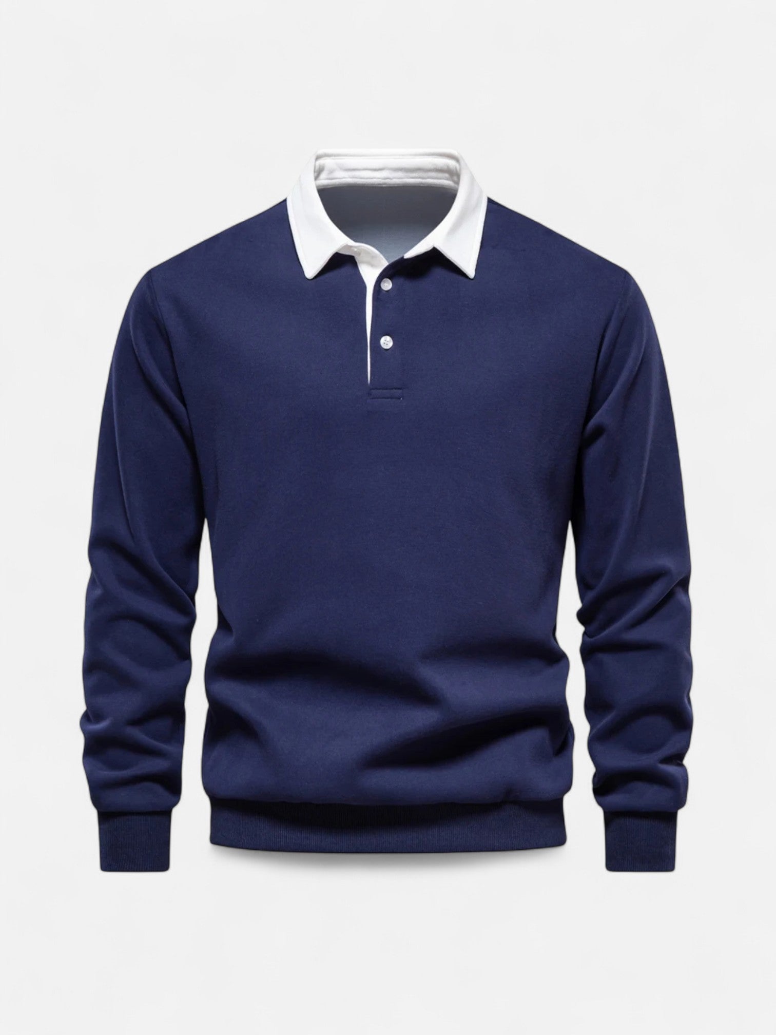 Maisonancien | Męska bluza polo z kołnierzem