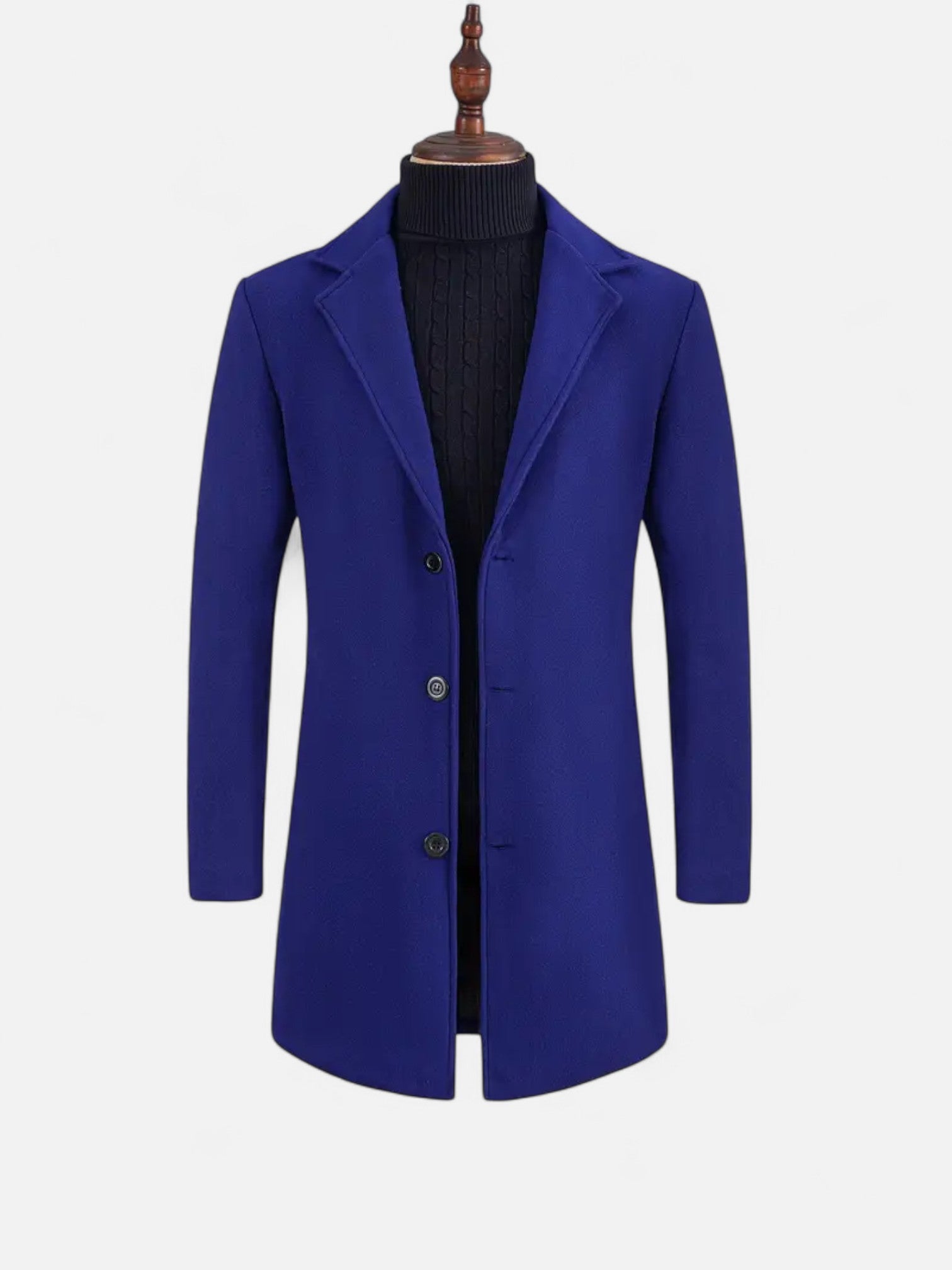 Maisonancien | Męski Płaszcz Zimowy – Slim Fit Elegance