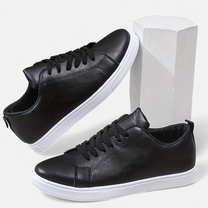 Maisonancien | Męskie sneakersy ze skóry – komfortowy preppy szyk