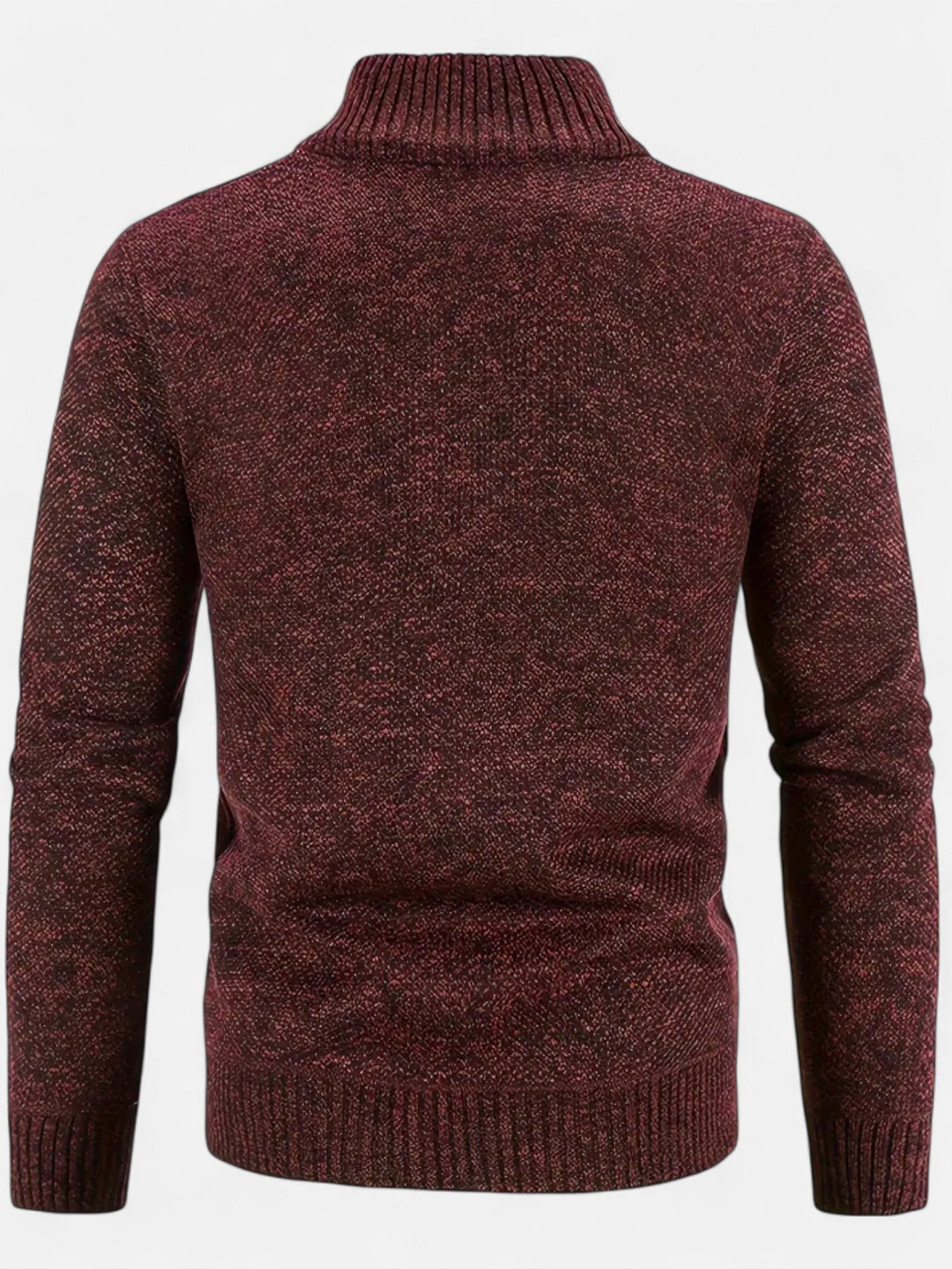 Maisonancien | Męski Sweter Zimowy na Zamek – Golf i Dzianina Premium