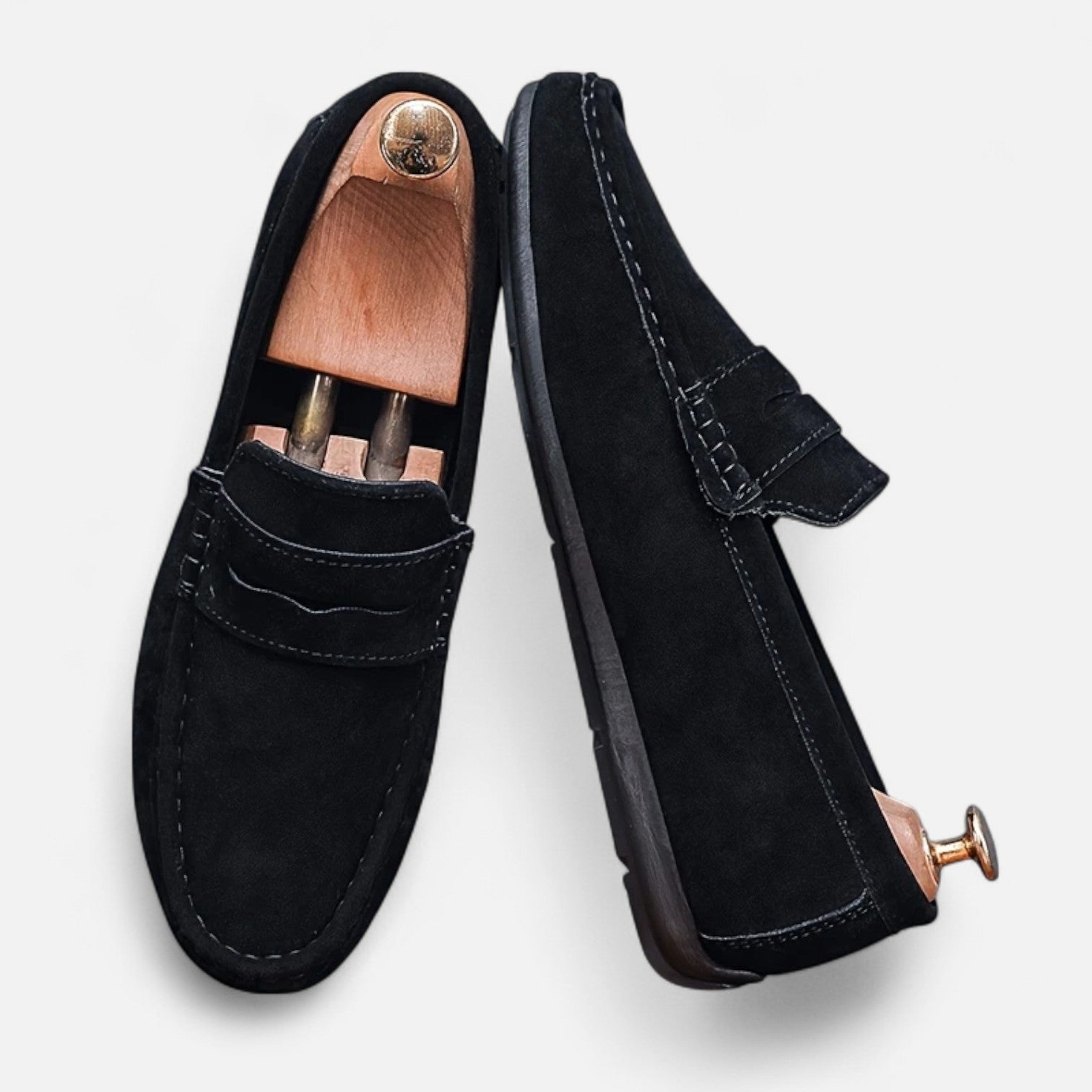 Maisonancien | Męskie penny loafers – klasyka i komfort