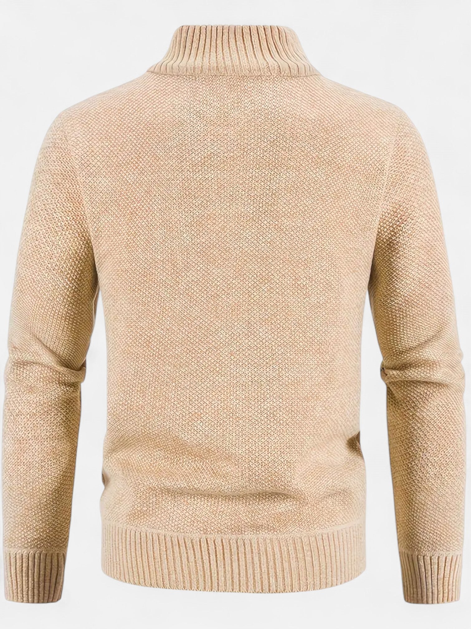 Maisonancien | Męski Sweter Zimowy na Zamek – Golf i Dzianina Premium