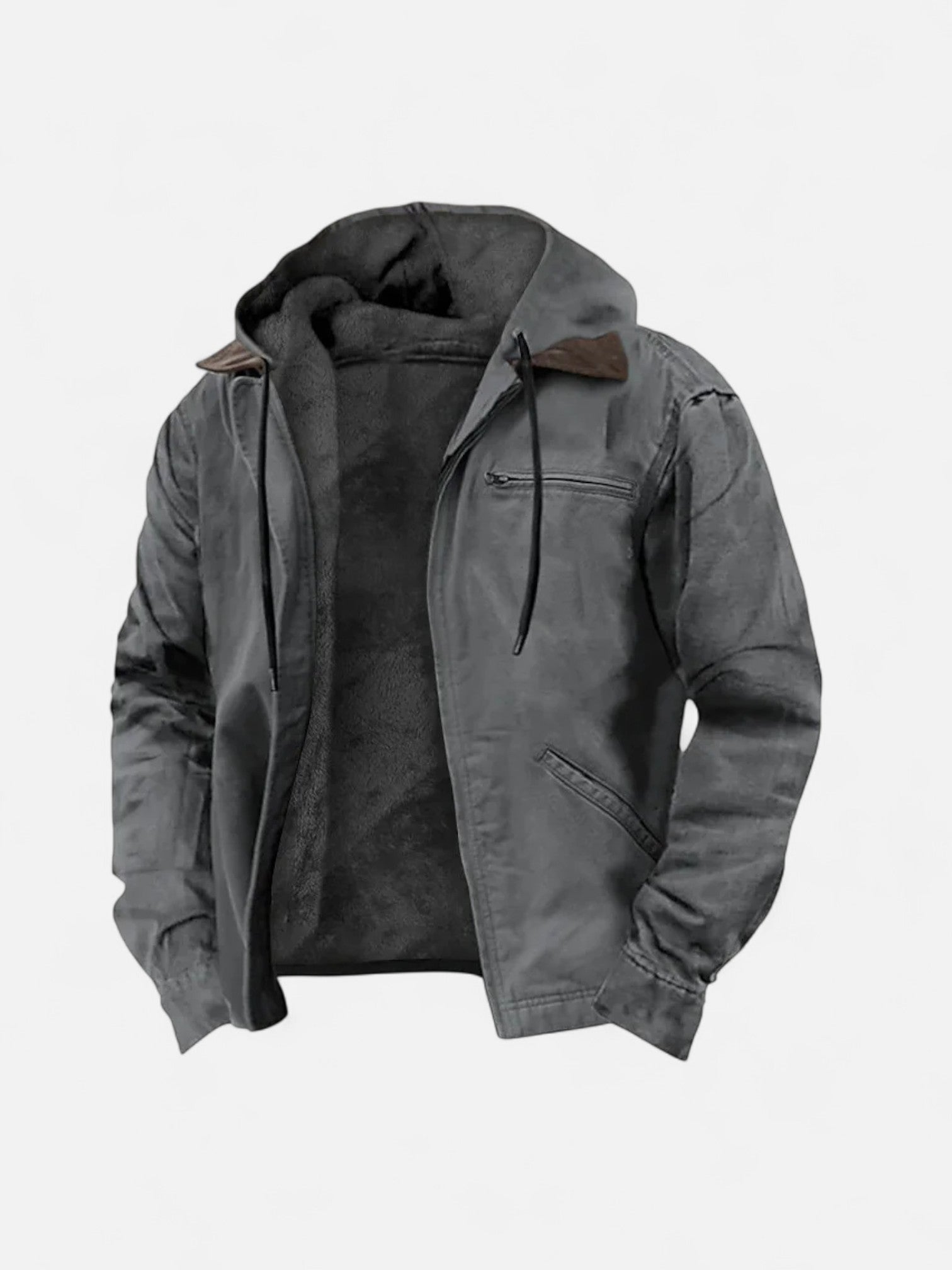 Maisonancien | Męska Kurtka Premium – Ekoskóra & Komfort Zimy