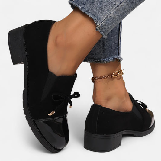 Maisonancien | Damskie loafersy Heritage – klasyczna kokarda