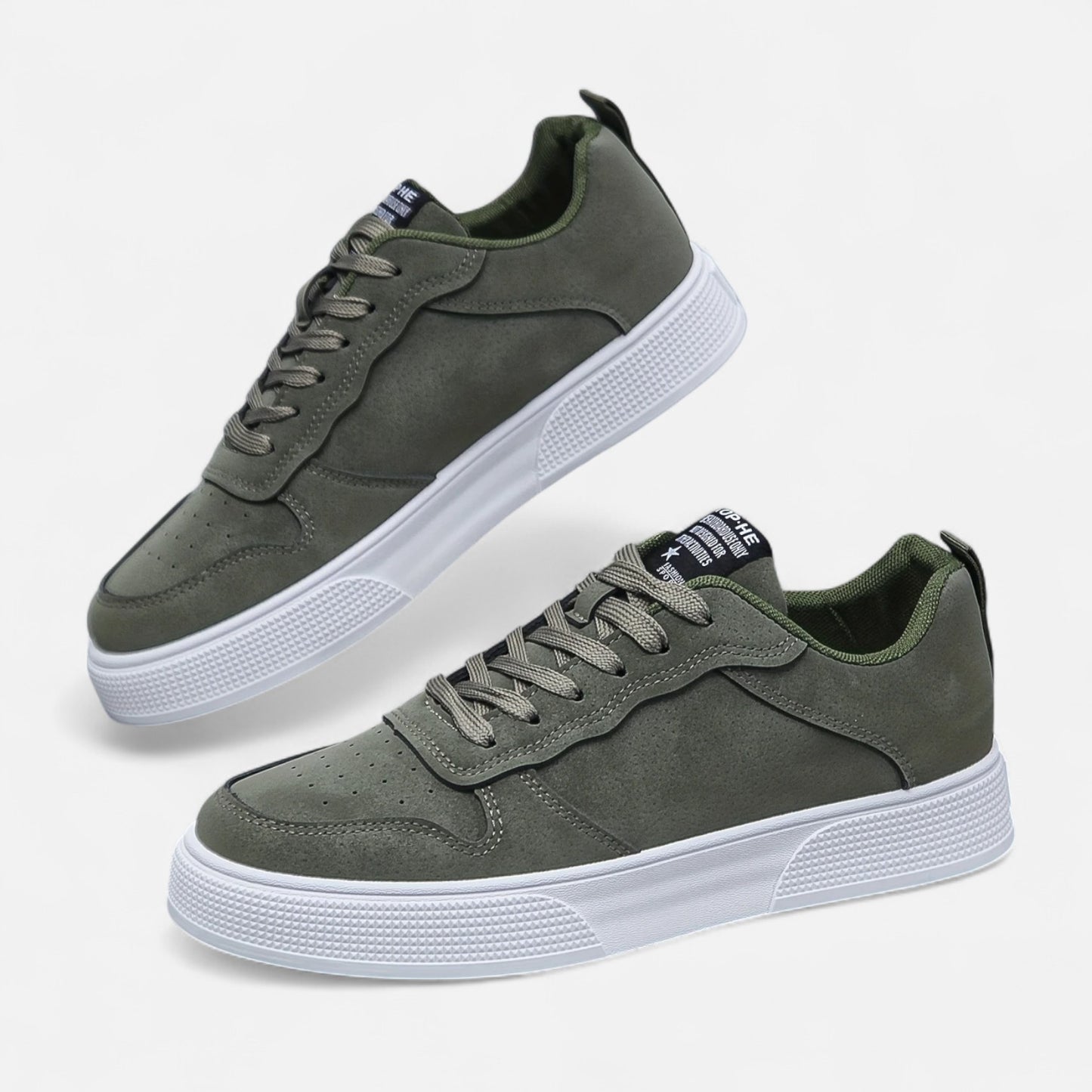 Maisonancien | Męskie sneakersy klasyczne – biały spód & styl Ivy