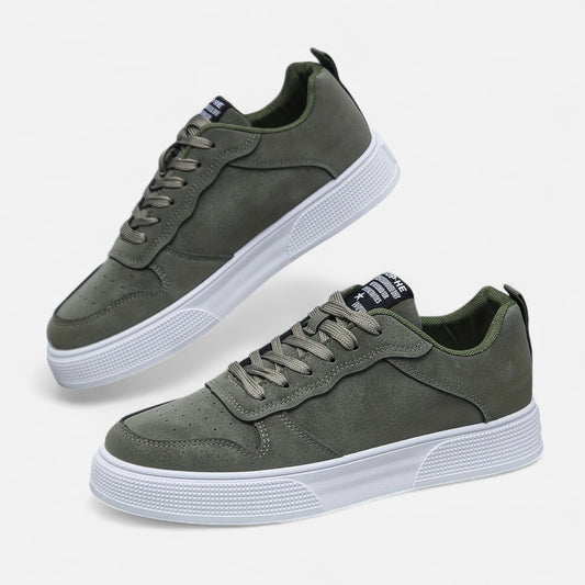 Maisonancien | Męskie sneakersy klasyczne – biały spód & styl Ivy