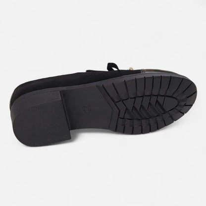 Maisonancien | Damskie loafersy Heritage – klasyczna kokarda