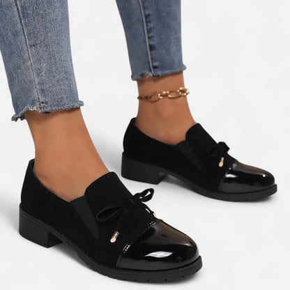 Maisonancien | Damskie loafersy Heritage – klasyczna kokarda
