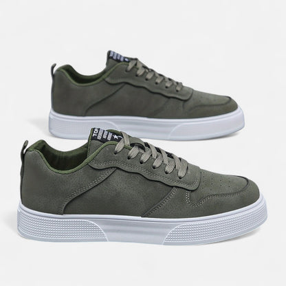 Maisonancien | Męskie sneakersy klasyczne – biały spód & styl Ivy