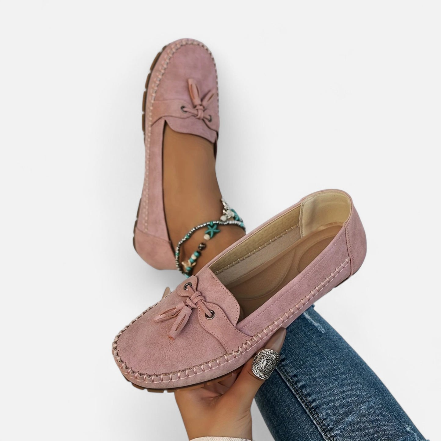 Maisonancien | Damskie loafersy ballet – szyk Rive Droite