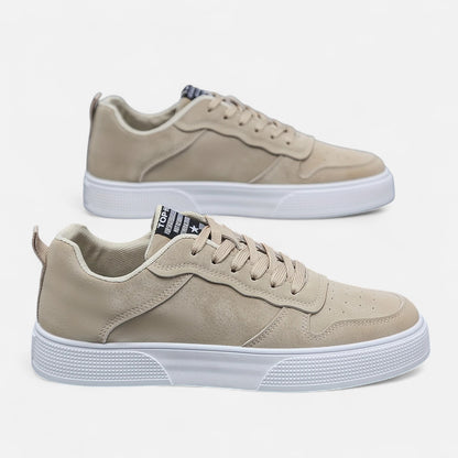 Maisonancien | Męskie sneakersy klasyczne – biały spód & styl Ivy
