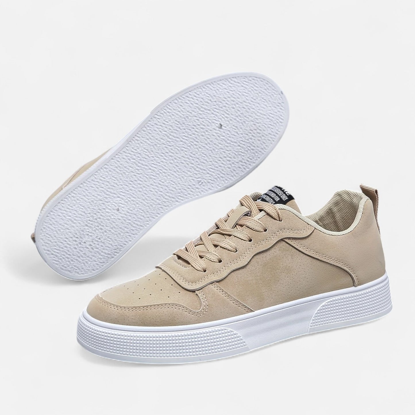Maisonancien | Męskie sneakersy klasyczne – biały spód & styl Ivy