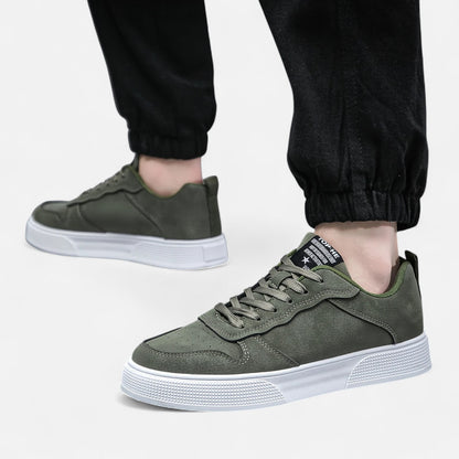 Maisonancien | Męskie sneakersy klasyczne – biały spód & styl Ivy