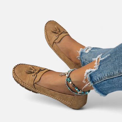 Maisonancien | Damskie loafersy ballet – szyk Rive Droite