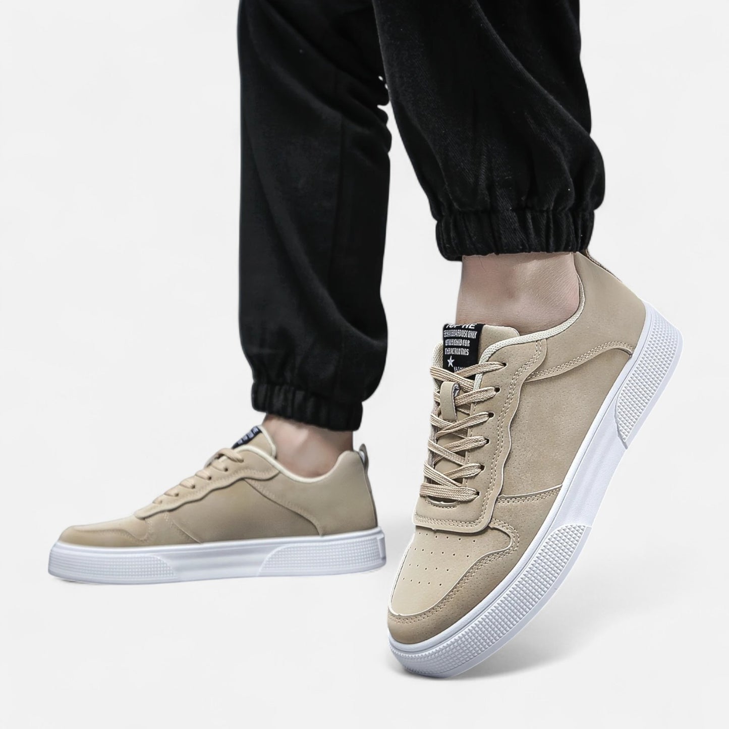 Maisonancien | Męskie sneakersy klasyczne – biały spód & styl Ivy