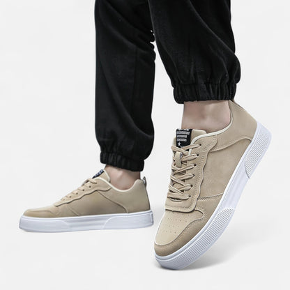 Maisonancien | Męskie sneakersy klasyczne – biały spód & styl Ivy
