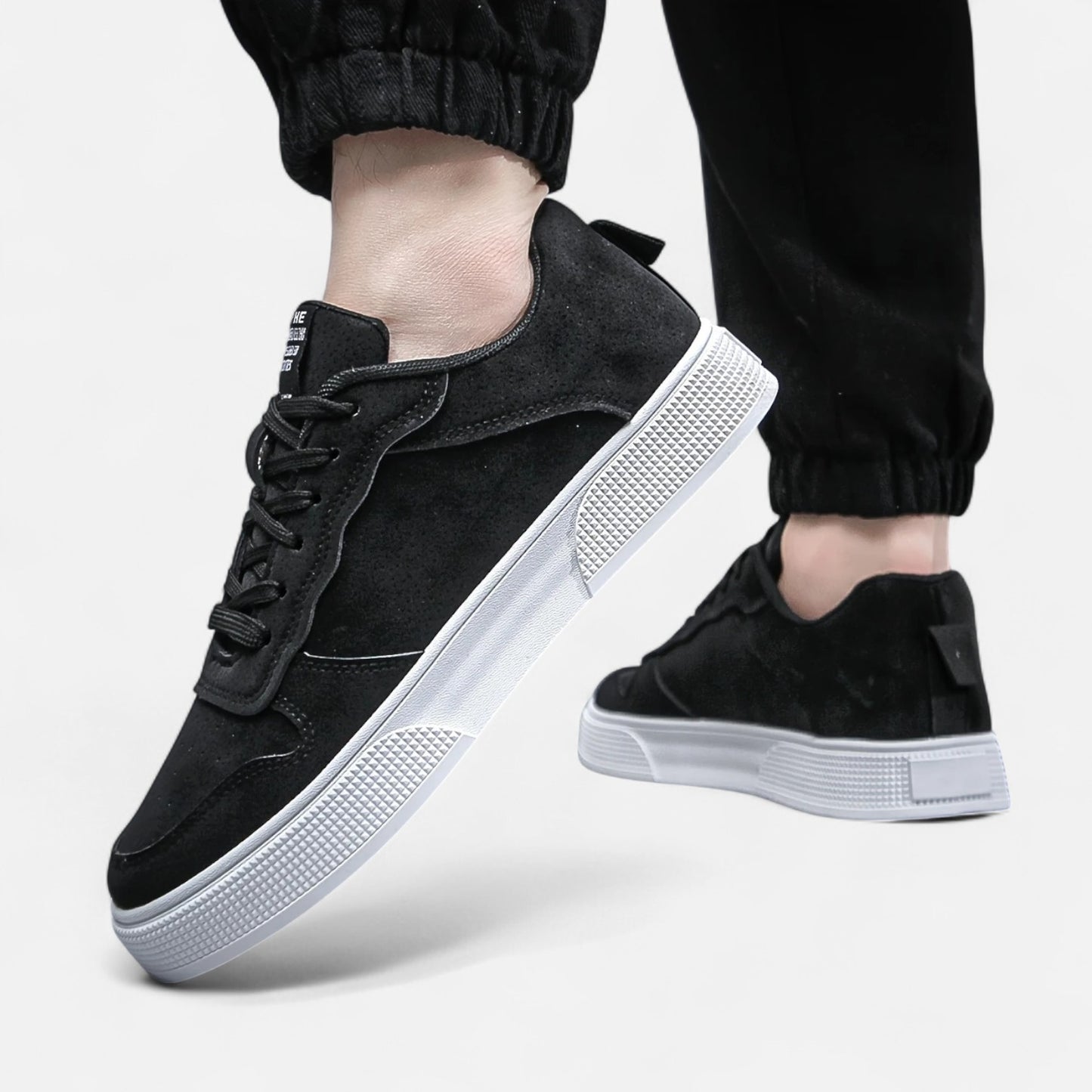 Maisonancien | Męskie sneakersy klasyczne – biały spód & styl Ivy